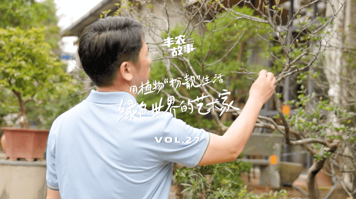 17年，他用一草一木去点亮了一个个家。